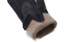 画像をギャラリービューアに読み込む, 【ラスト1点!】メンズ手袋◆カピバラ◆ネイビー/NAVY《アウトステッチ・カシミヤ》