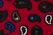 画像をギャラリービューアに読み込む, BLUE LABEL ネクタイ ◇ ウール ◇ ペイズリー x レッド