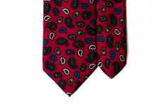 画像をギャラリービューアに読み込む, BLUE LABEL ネクタイ ◇ ウール ◇ ペイズリー x レッド
