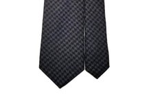 画像をギャラリービューアに読み込む, BLUE LABEL ネクタイ ◇ ウール ◇ ブルーグレー×千鳥格子(ネイビー)