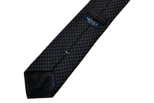 画像をギャラリービューアに読み込む, BLUE LABEL ネクタイ ◇ ウール ◇ ブルーグレー×千鳥格子(ネイビー)