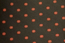 画像をギャラリービューアに読み込む, 【ラスト1点!】BLUE LABEL ネクタイ ◇ シルク ◇ グリーン×花小紋(オレンジ)