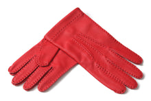 画像をギャラリービューアに読み込む, メンズ手袋◆ディアスキン◆レッド/ROSSO 《ノーライニング》
