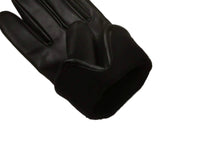 画像をギャラリービューアに読み込む, メンズ手袋◆ナパレザー◆ブラック/NERO《タッチスクリーン対応 ・ カシミヤ》