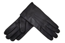 画像をギャラリービューアに読み込む, メンズ手袋◆ナパレザー◆ネイビー/BLUE《タッチスクリーン対応 ・ カシミヤ》