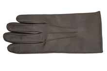 画像をギャラリービューアに読み込む, メンズ手袋◆ナパレザー◆ダークブラウン/DK BROWN《タッチスクリーン対応 ・ カシミヤ》