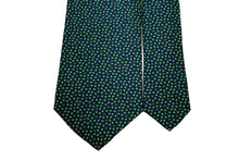 画像をギャラリービューアに読み込む, MILANO SERIES ネクタイ◆ ネイビー×アート系ドット《セッテピエゲ》