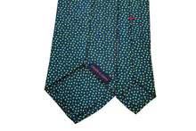 画像をギャラリービューアに読み込む, MILANO SERIES ネクタイ◆ ネイビー×アート系ドット《セッテピエゲ》