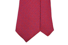 画像をギャラリービューアに読み込む, MILANO SERIES ネクタイ◆ レッド×アート系ドット《セッテピエゲ》