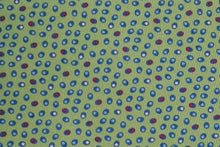 画像をギャラリービューアに読み込む, MILANO SERIES ネクタイ◆ ライトグリーン×アート系ドット《セッテピエゲ》