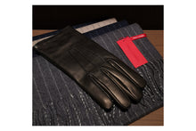 画像をギャラリービューアに読み込む, 【男性用ギフトセット】ナパレザー(カシミヤライニング)×ストライプマフラー