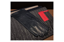 画像をギャラリービューアに読み込む, 【男性用ギフトセット】ナパレザー(カシミヤライニング)×ストライプマフラー