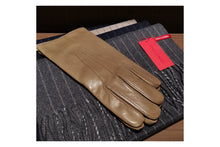 画像をギャラリービューアに読み込む, 【男性用ギフトセット】ナパレザー(カシミヤライニング)×ストライプマフラー