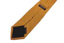 画像をギャラリービューアに読み込む, MEROLA SERIES ネクタイ ◆イエロー×小枝模様(ブラウン・イエロー)《50オンス》