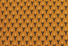 画像をギャラリービューアに読み込む, MEROLA SERIES ネクタイ ◆イエロー×小枝模様(ブラウン・イエロー)《50オンス》