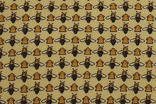 画像をギャラリービューアに読み込む, MEROLA SERIES ネクタイ ◆ イエロー×蜂柄(イエロー)《50オンス》