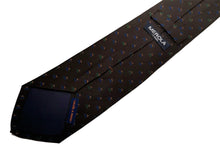 画像をギャラリービューアに読み込む, 【ラスト1点!】MEROLA SERIES ネクタイ ◆ ブラウン×ペイズリー(グリーン・ブルー)《50オンス》