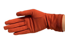 画像をギャラリービューアに読み込む, コットン手袋 ◆ FREE SIZE ◆ ダークブラウン/DK BROWN《タッチスクリーン対応》