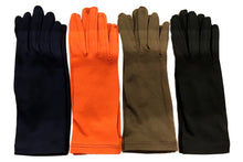 画像をギャラリービューアに読み込む, コットン手袋 ◆ FREE SIZE ◆ ダークブラウン/DK BROWN《タッチスクリーン対応》