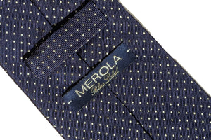 BLUE LABEL ネクタイ ◇ シルク ◇ ピンドット × ブルー