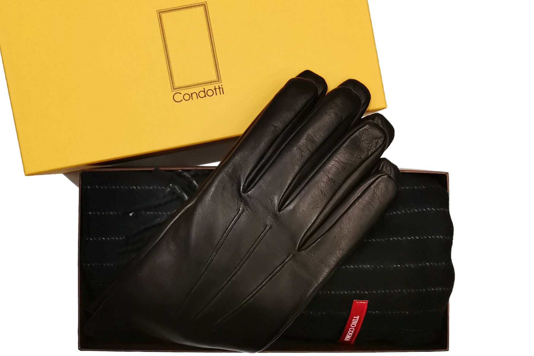 Condotti Merola グローブ ペッカリー 手袋 メンズ MEROLA-グローブ