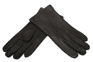 メンズ手袋◆ペッカリー◆ブラック/NERO《ノーライニング》