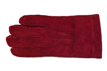 画像をギャラリービューアに読み込む, メンズ手袋◆スウェード◆ルビー/RUBINO《アウトステッチデザイン・ カシミヤ》

