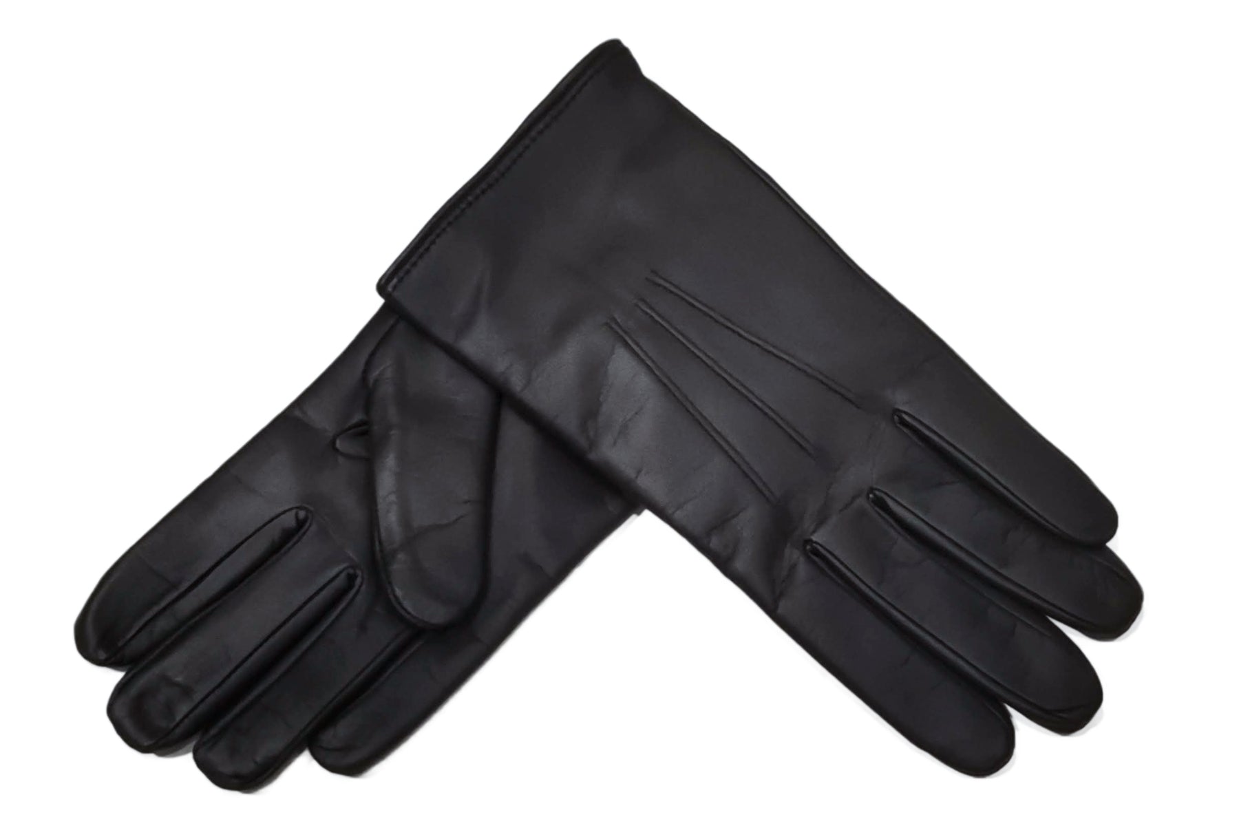 未使用品　MEROLA 手袋　レザー/カシミヤ　8.5 イタリア製 焦茶 未使用品 MEROLA 手袋 レザー/カシミヤ 8.5 イタリア製 焦茶 未